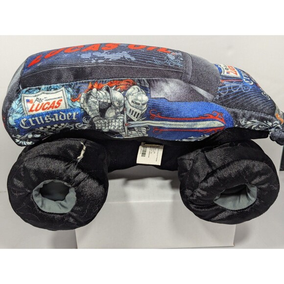 Lucas Oil Crusader Monster Jam Truck Plush 13" Stuffed Toy Feld Motor 2017 - Picture 1 of 11